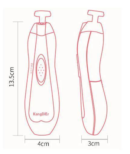 InCutter - Cortador de Unha Elétrico